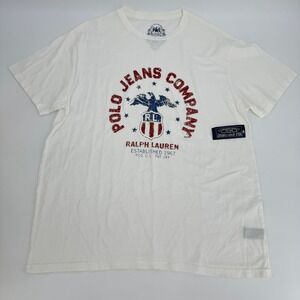 Polo‎ Jeans Company by Ralph Lauren Eagle Crest Graphic Tee Men's Large